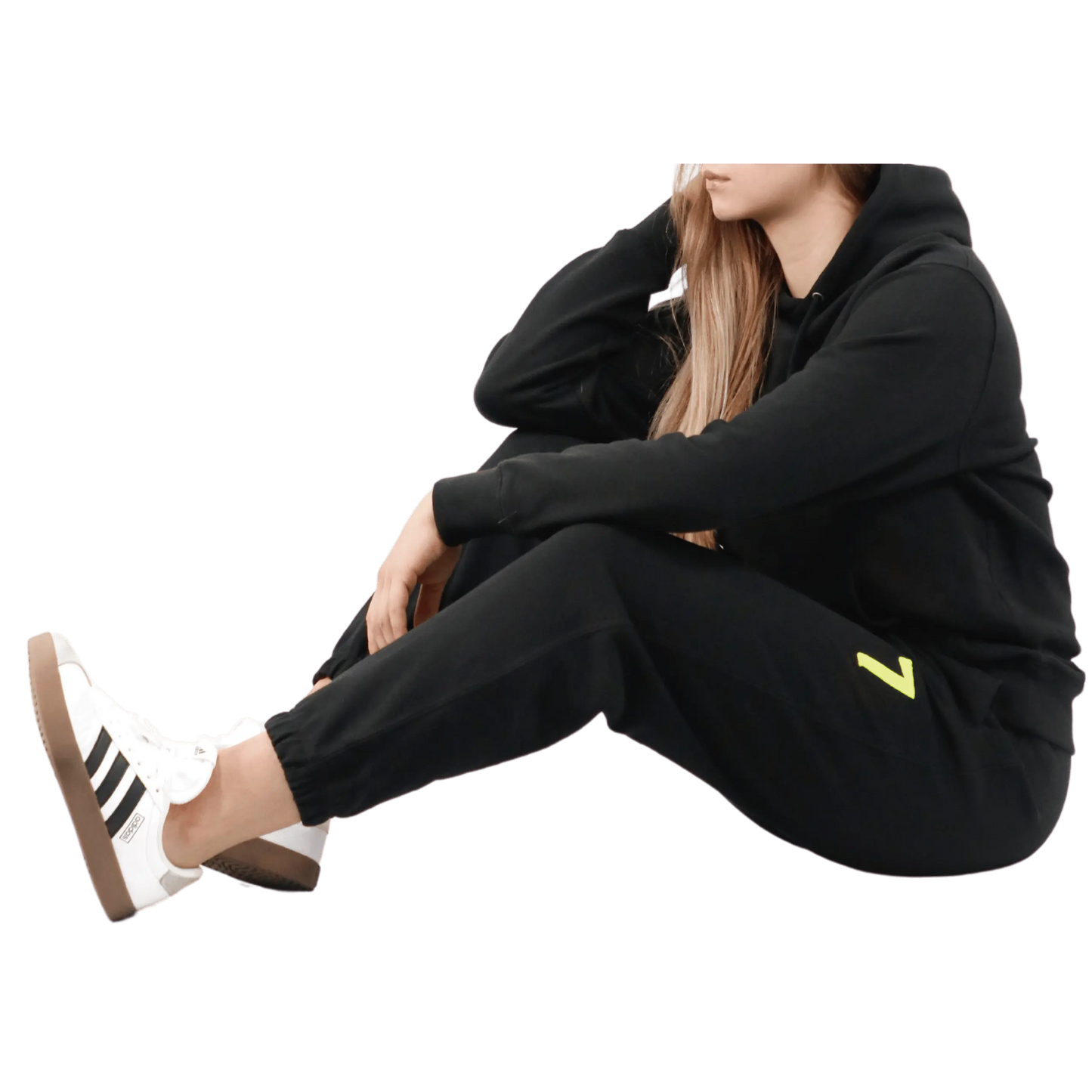 Czarny komplet Dresowy OVERSIZE z haftem Wings x Paprocki & Brzozowski UNISEX S WINGS X PAPROCKI BRZOZOWSKI