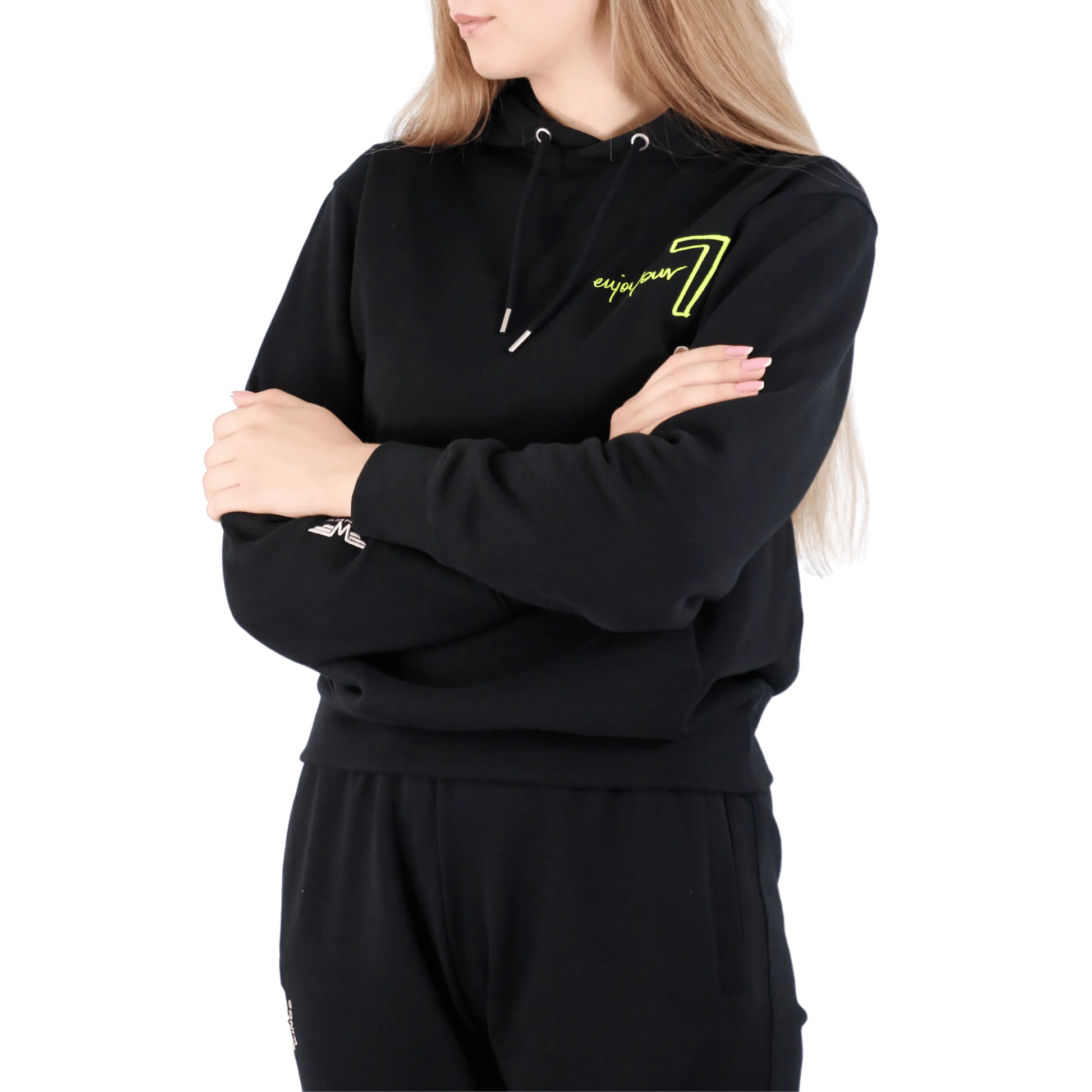 Czarny komplet Dresowy OVERSIZE z haftem Wings x Paprocki & Brzozowski UNISEX M WINGS X PAPROCKI BRZOZOWSKI