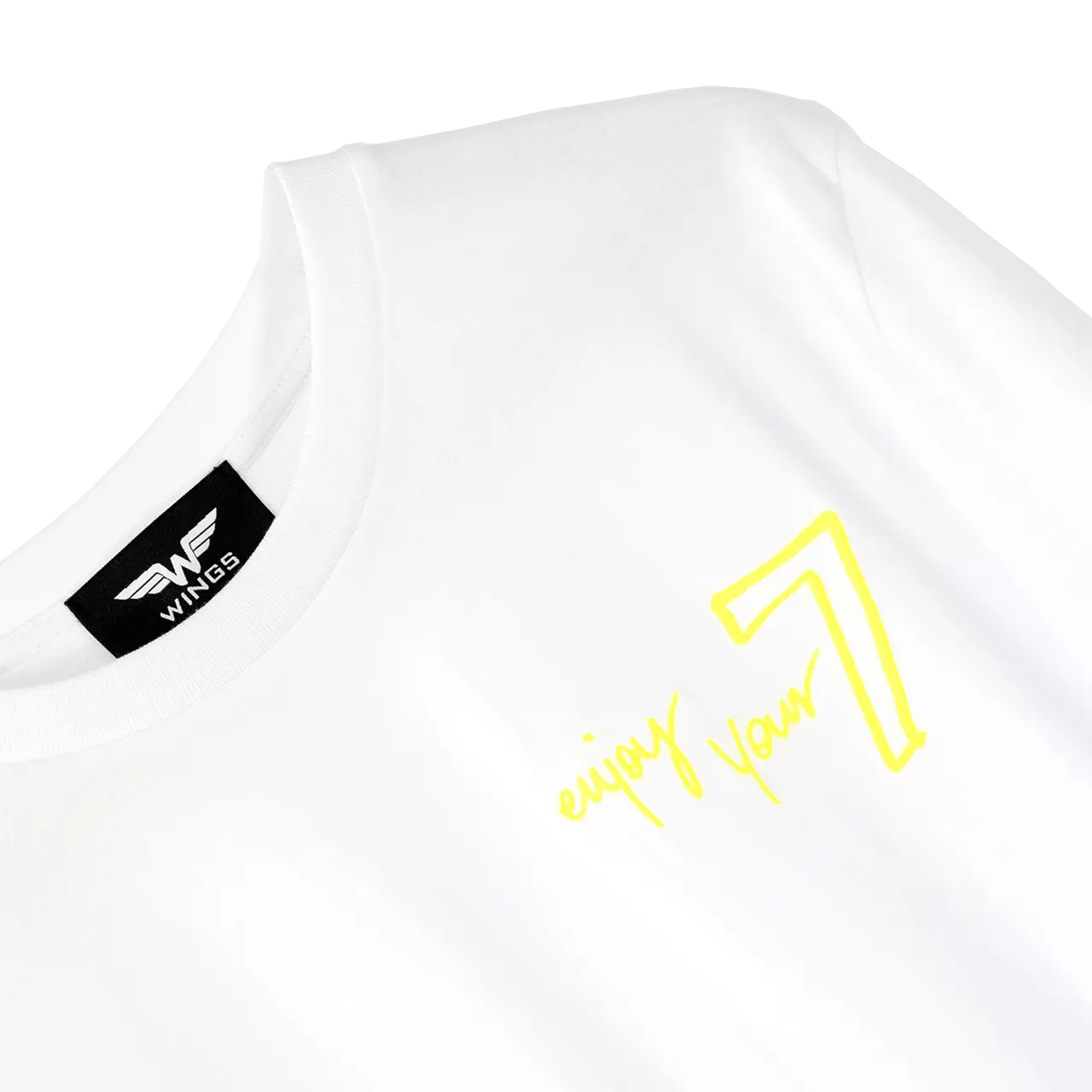 T-shirt OVERSIZE z haftem “7” Wings x Paprocki & Brzozowski UNISEX L WINGS X PAPROCKI BRZOZOWSKI