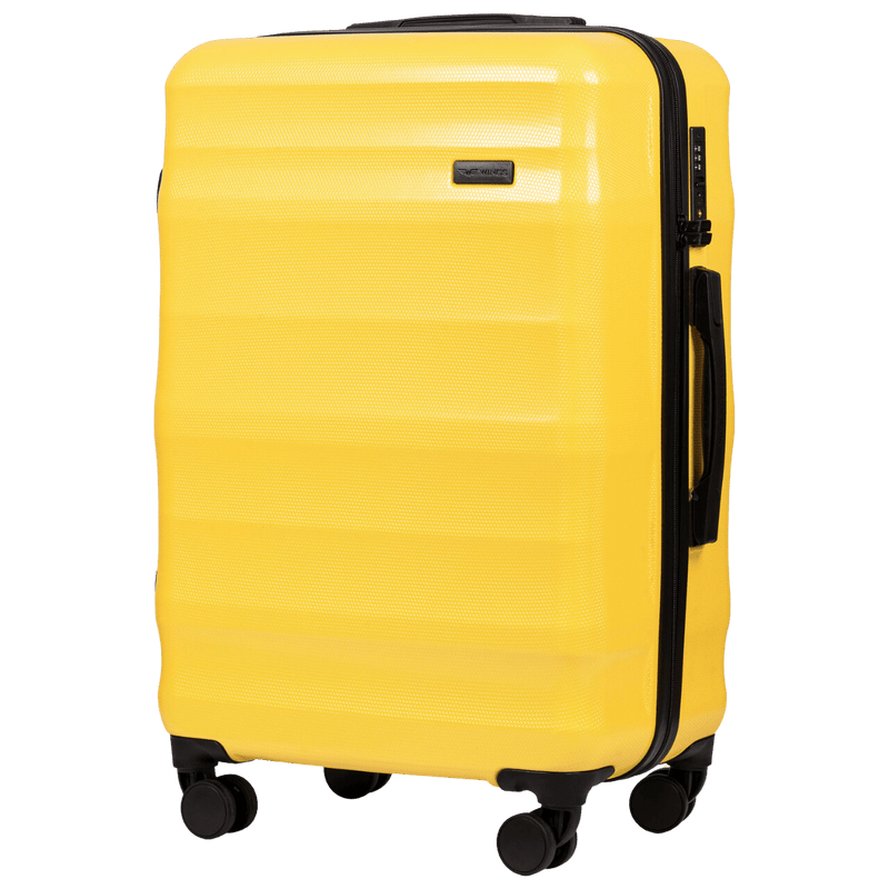 Walizka ŚREDNIA WINGS PC VULTURE 24" YELLOW