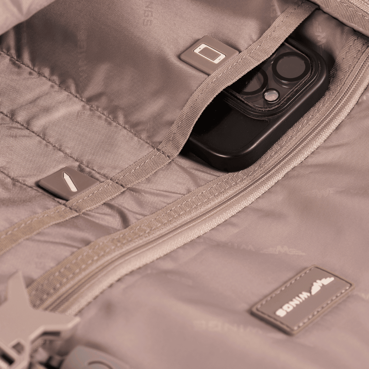 WINGS Plecak wielofunkcyjny SKYLARK poszerzany beige