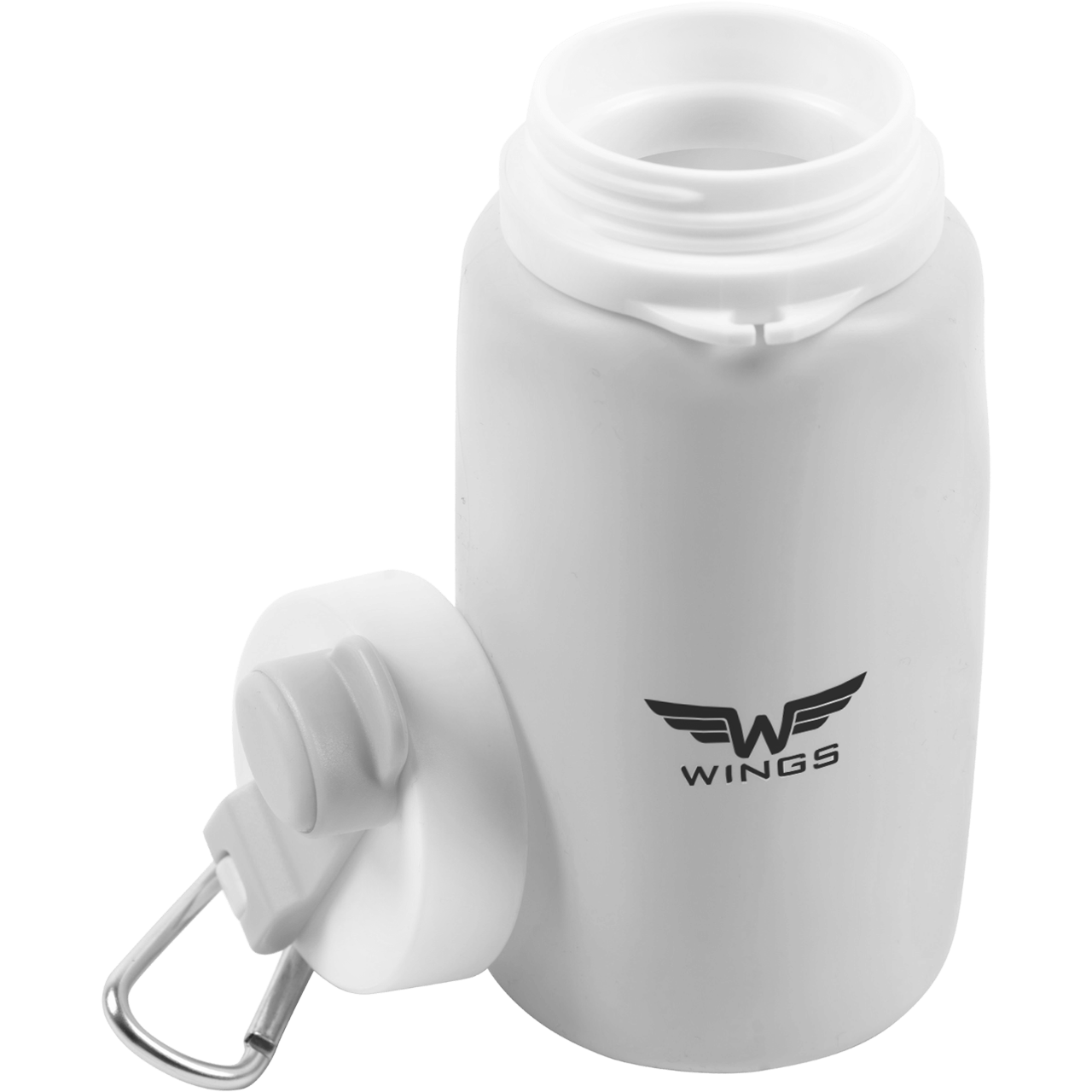 WINGS Butelka podróżna BIDON 550ml GREY