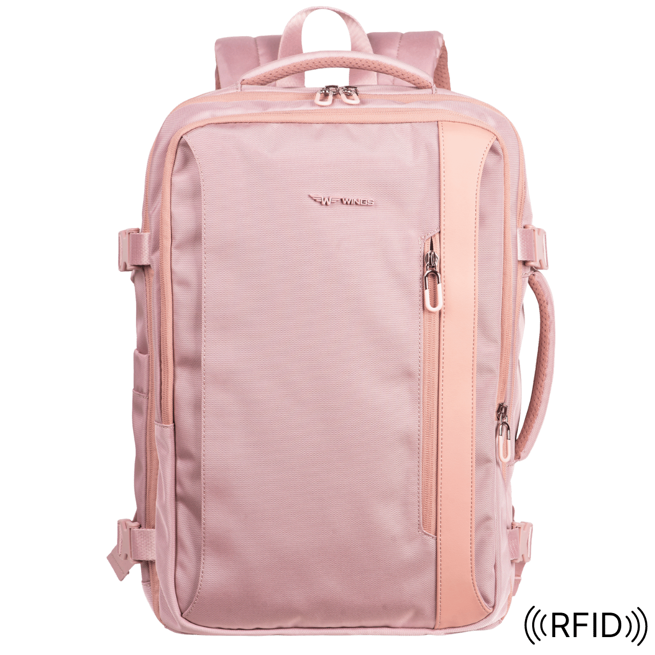 WINGS Plecak wielofunkcyjny SKYLARK poszerzany pink