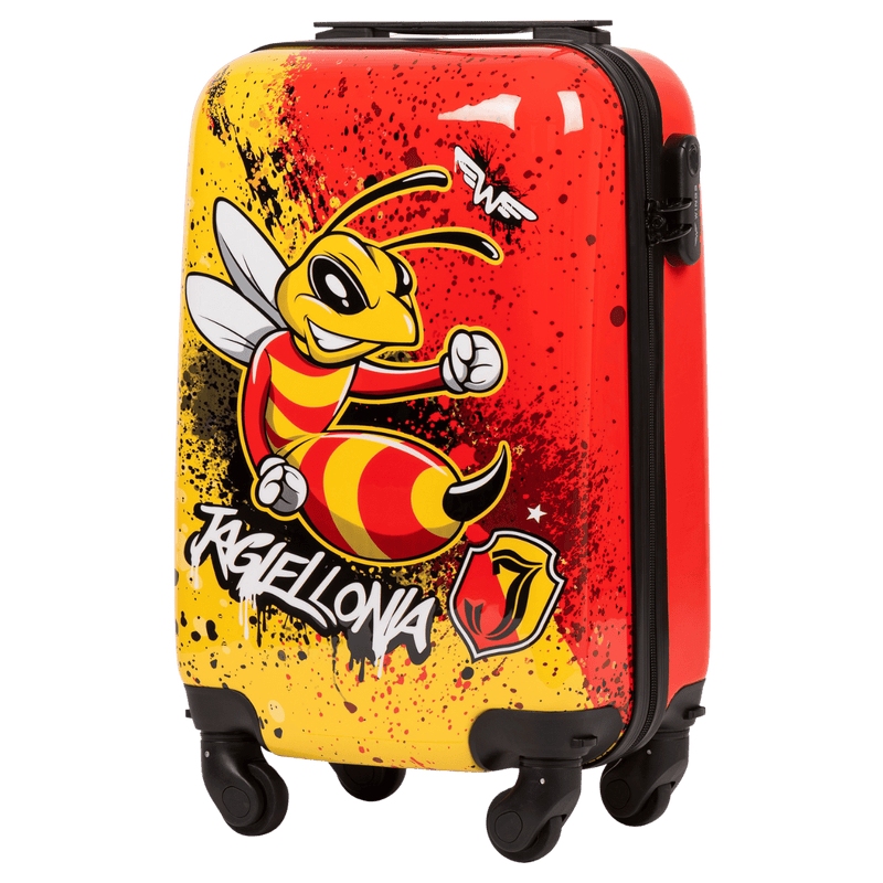 Walizka kabinowa mała Wings x Jagiellonia BEE 18"