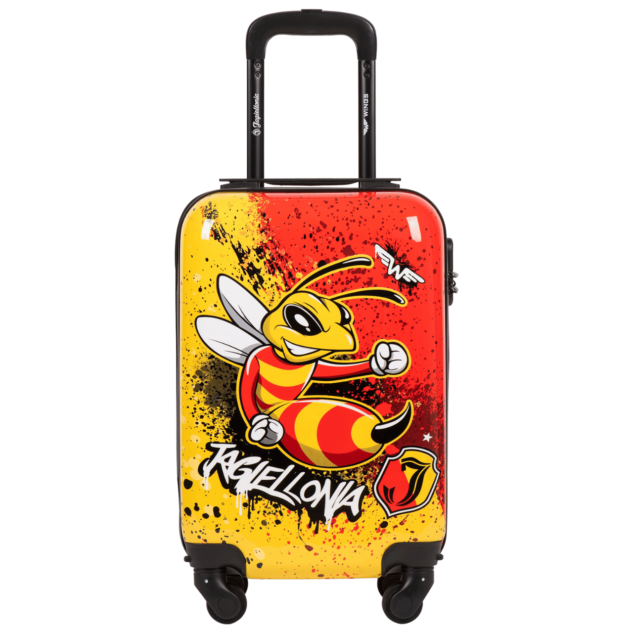 Walizka kabinowa mała Wings x Jagiellonia BEE 18" WINGS x JAGIELLONIA