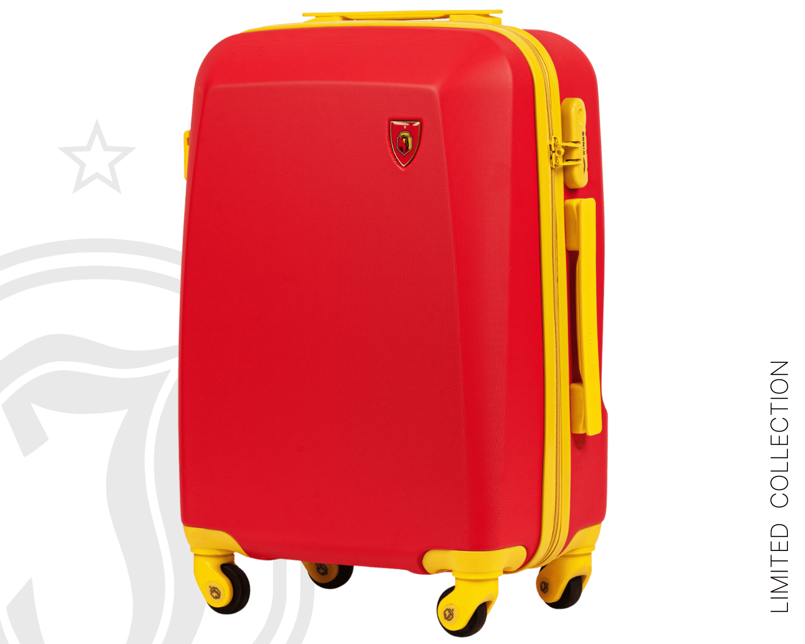 Walizka kabinowa Wings x Jagiellonia 20" RED