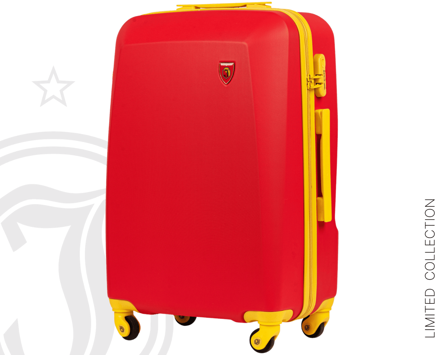 Walizka średnia Wings x Jagiellonia 24" RED WINGS x JAGIELLONIA