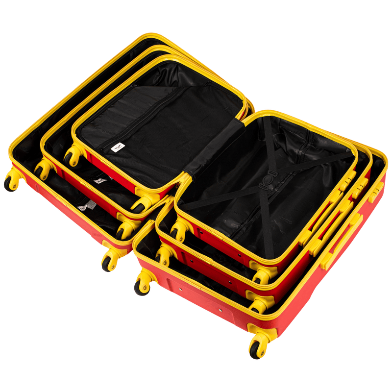 Zestaw 3 walizek Wings x Jagiellonia RED