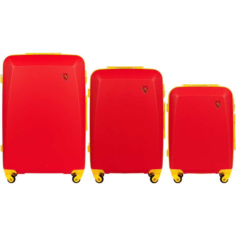 Zestaw 3 walizek Wings x Jagiellonia RED