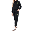 Czarny komplet Dresowy OVERSIZE z haftem Wings x Paprocki & Brzozowski UNISEX