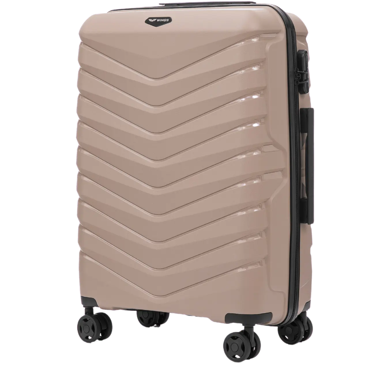 Zestaw 3 walizek Wings PHOENIX 2.0 polipropylen CHAMPAGNE PHOENIX COLLECTION