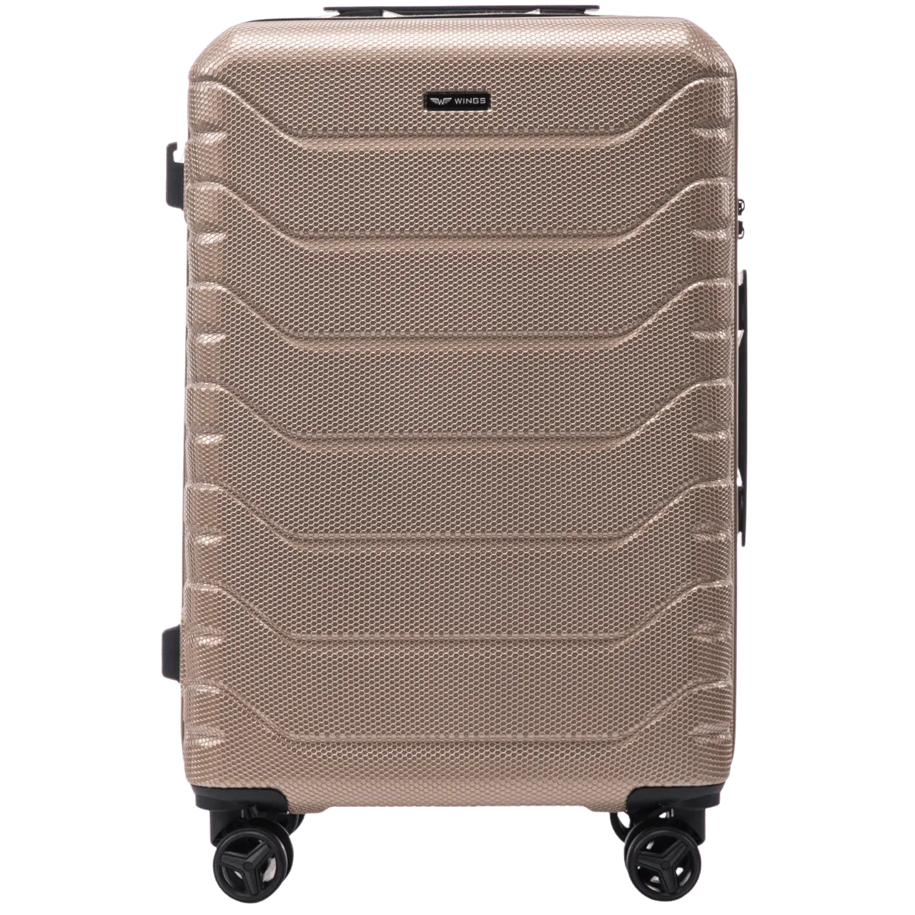 Zestaw 3 walizek Wings CRAKE POLICARBON 100% CHAMPAGNE CRAKE COLLECTION