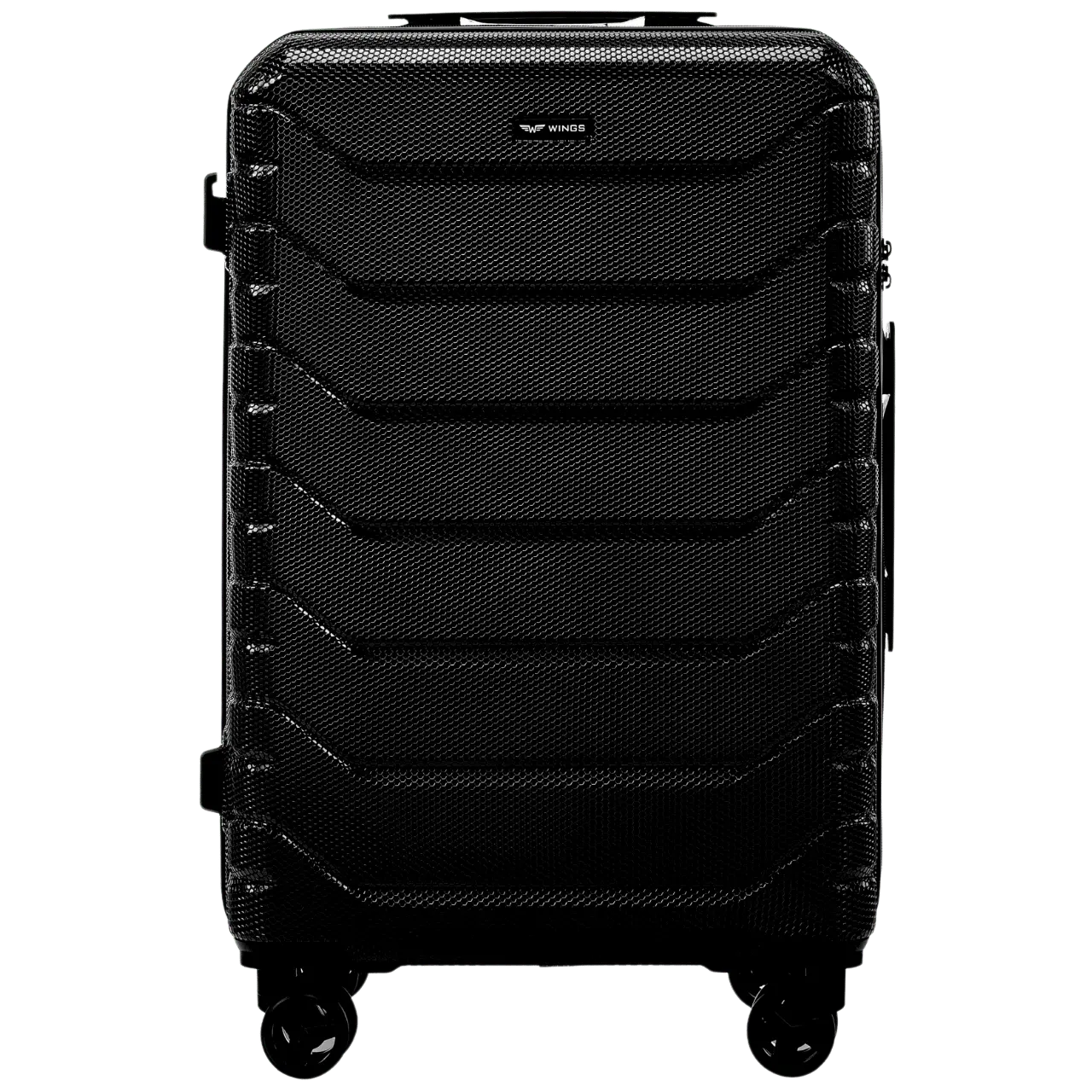 Zestaw 4 walizek Wings CRAKE POLICARBON 100% BLACK CRAKE COLLECTION