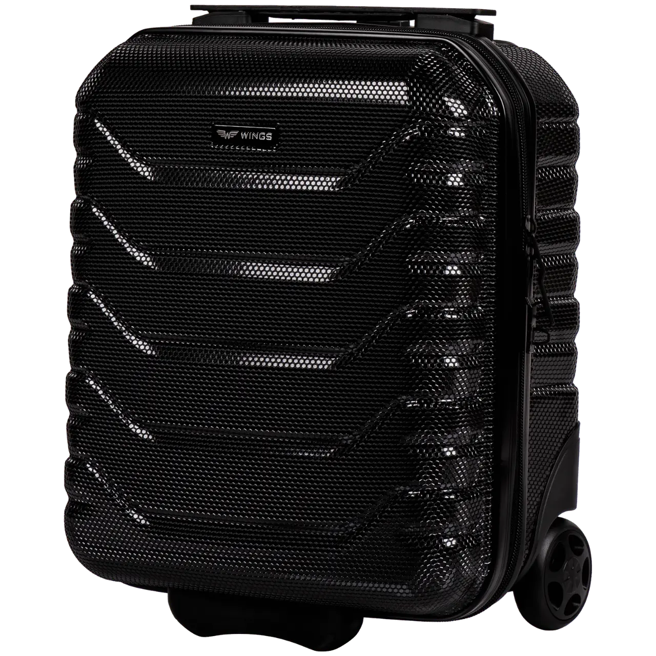 Zestaw 4 walizek Wings CRAKE POLICARBON 100% BLACK CRAKE COLLECTION