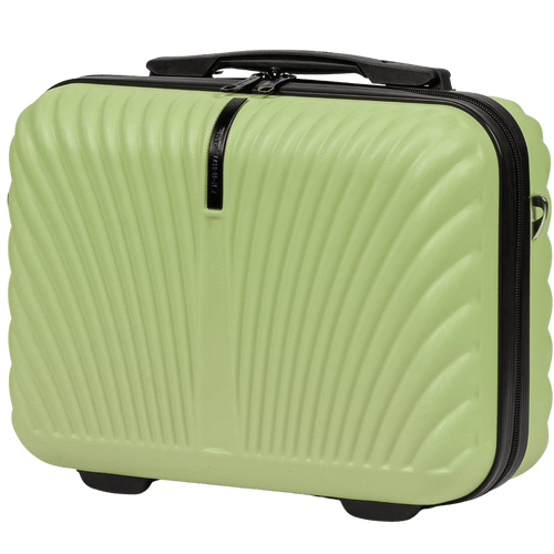 Kuferek WINGS SWAN kosmetyczka 14" PISTACHIO