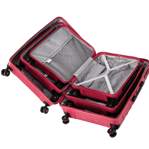 Zestaw 3 walizek Wings PHOENIX polipropylen BROWN