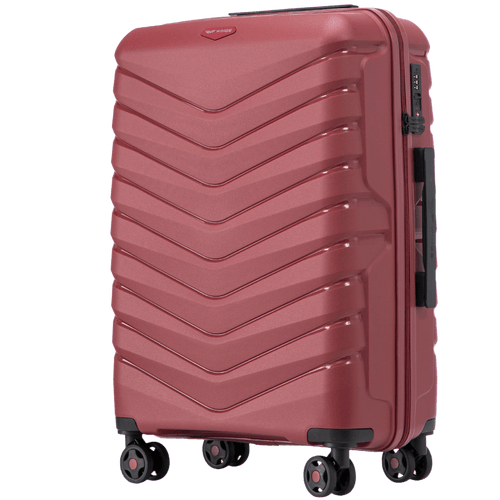Zestaw 3 walizek Wings PHOENIX polipropylen WINE RED