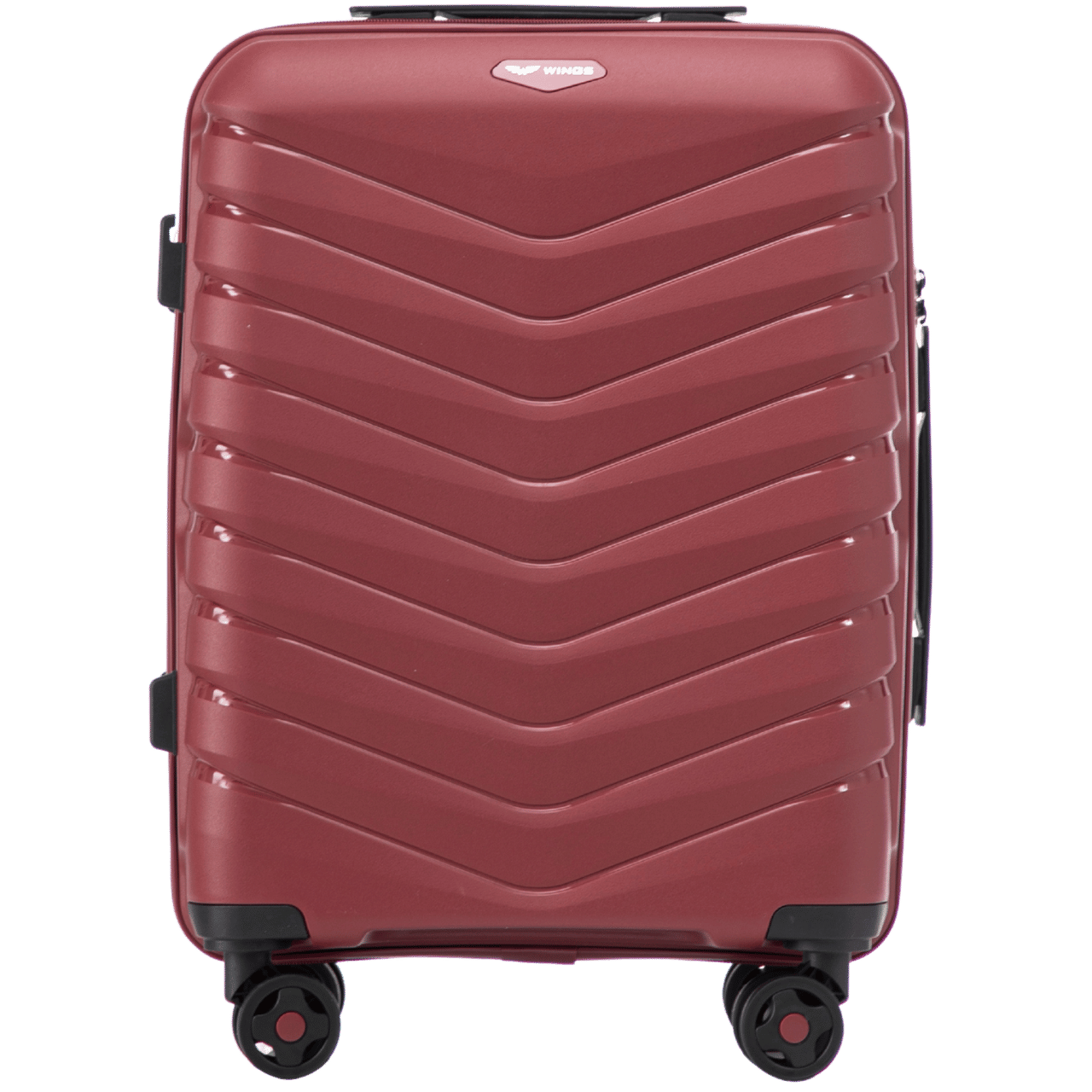 Walizka kabinowa Wings PHOENIX polipropylen 20" WINE RED PHOENIX COLLECTION