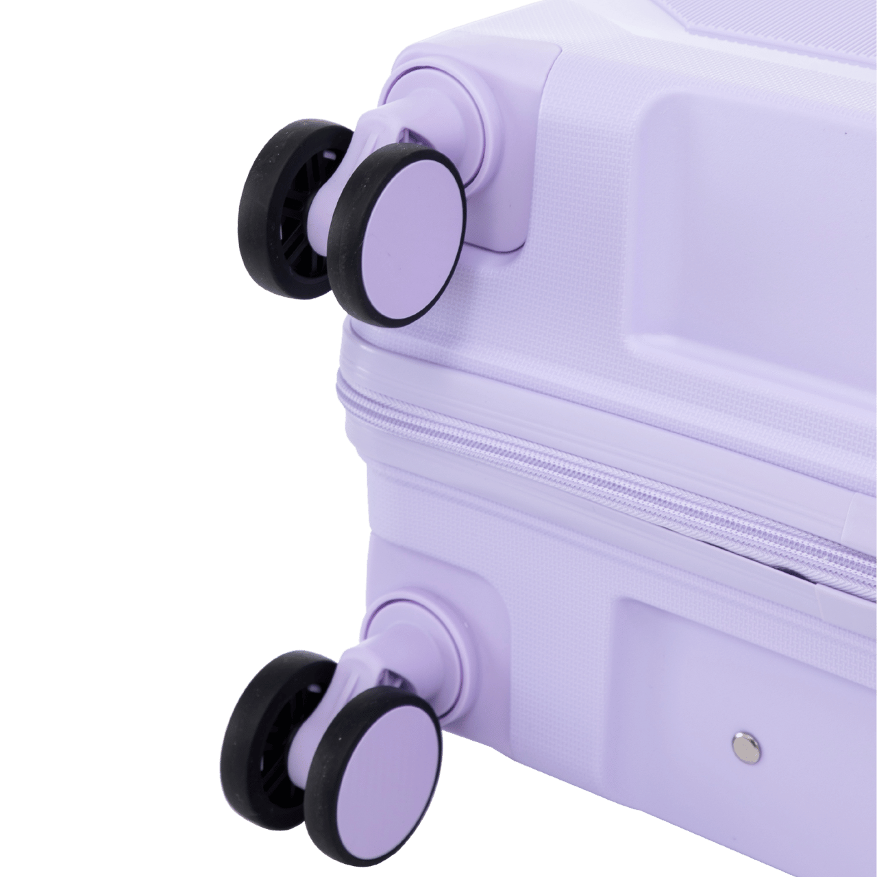 Walizka średnia Wings COCKATIEL polipropylen 24" WHITE PURPLE