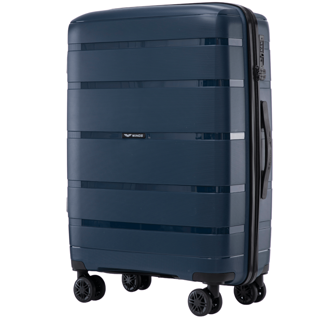 Komplet 3 walizek Wings HAWFINCH 2.0  polipropylen BLUE