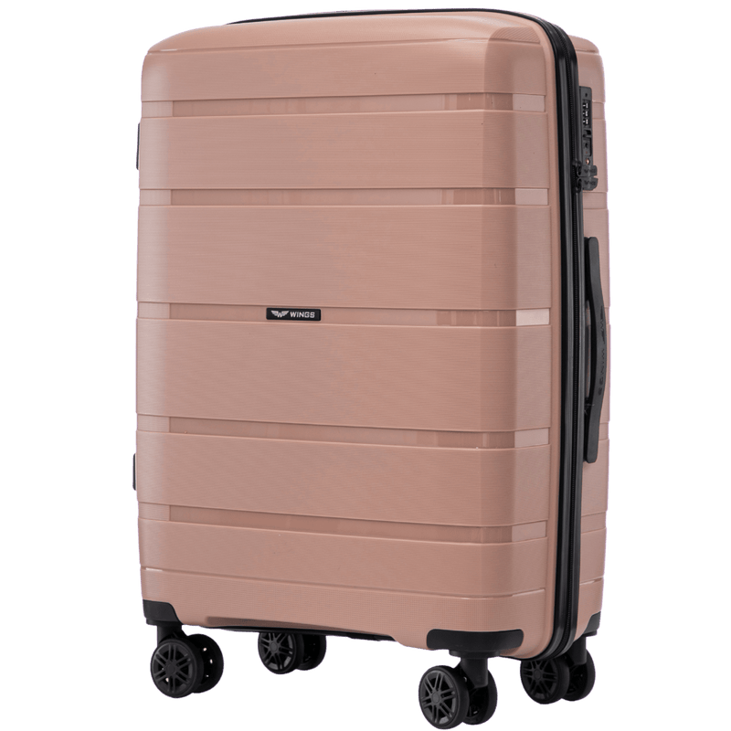 Komplet 3 walizek Wings HAWFINCH 2.0  polipropylen ROSE GOLD