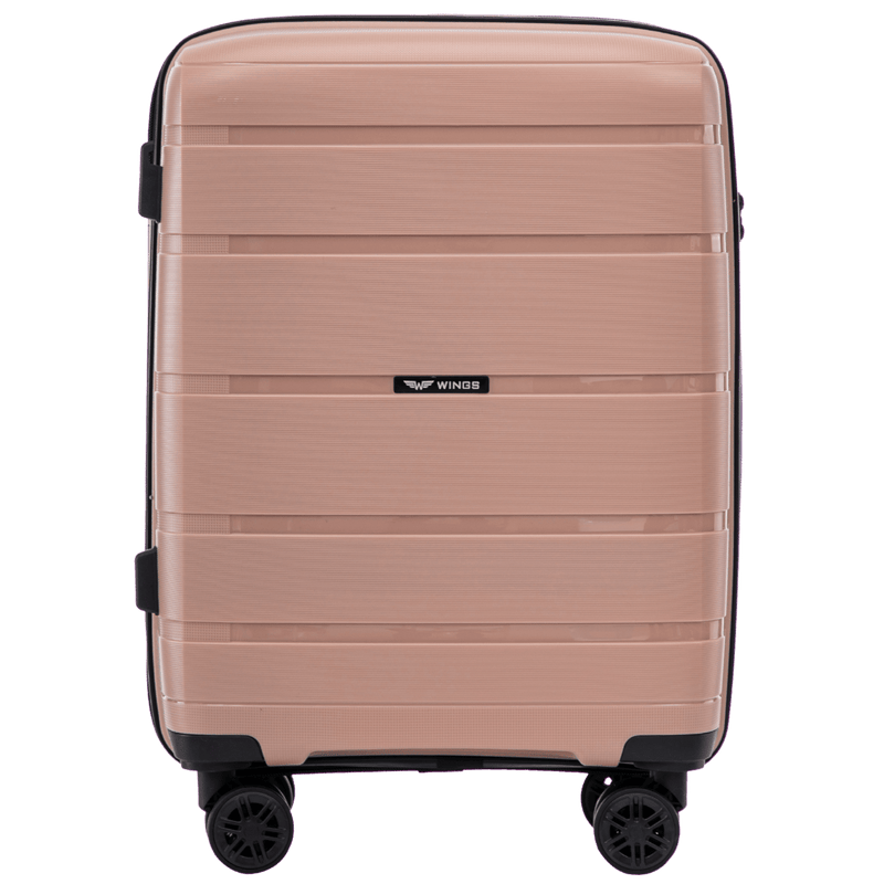 Walizka kabinowa Wings HAWFINCH 2.0  polipropylen  20" ROSE GOLD