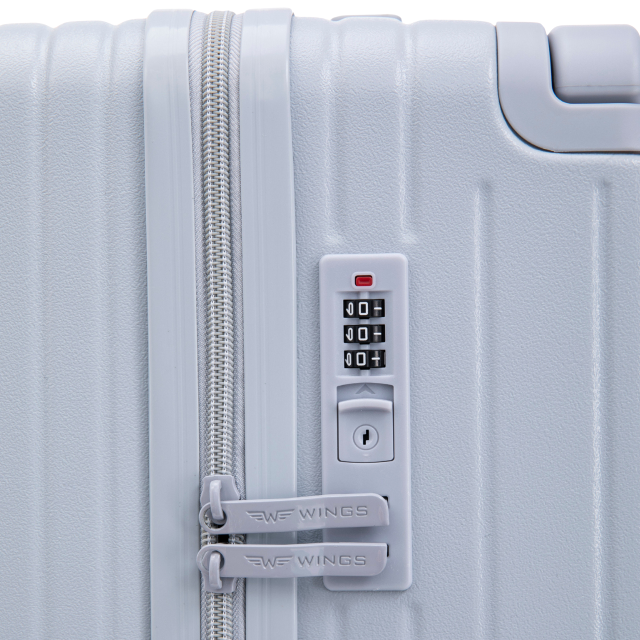 Walizka kabinowa Wings BUNTING ABS+ 20" PASTEL BLUE