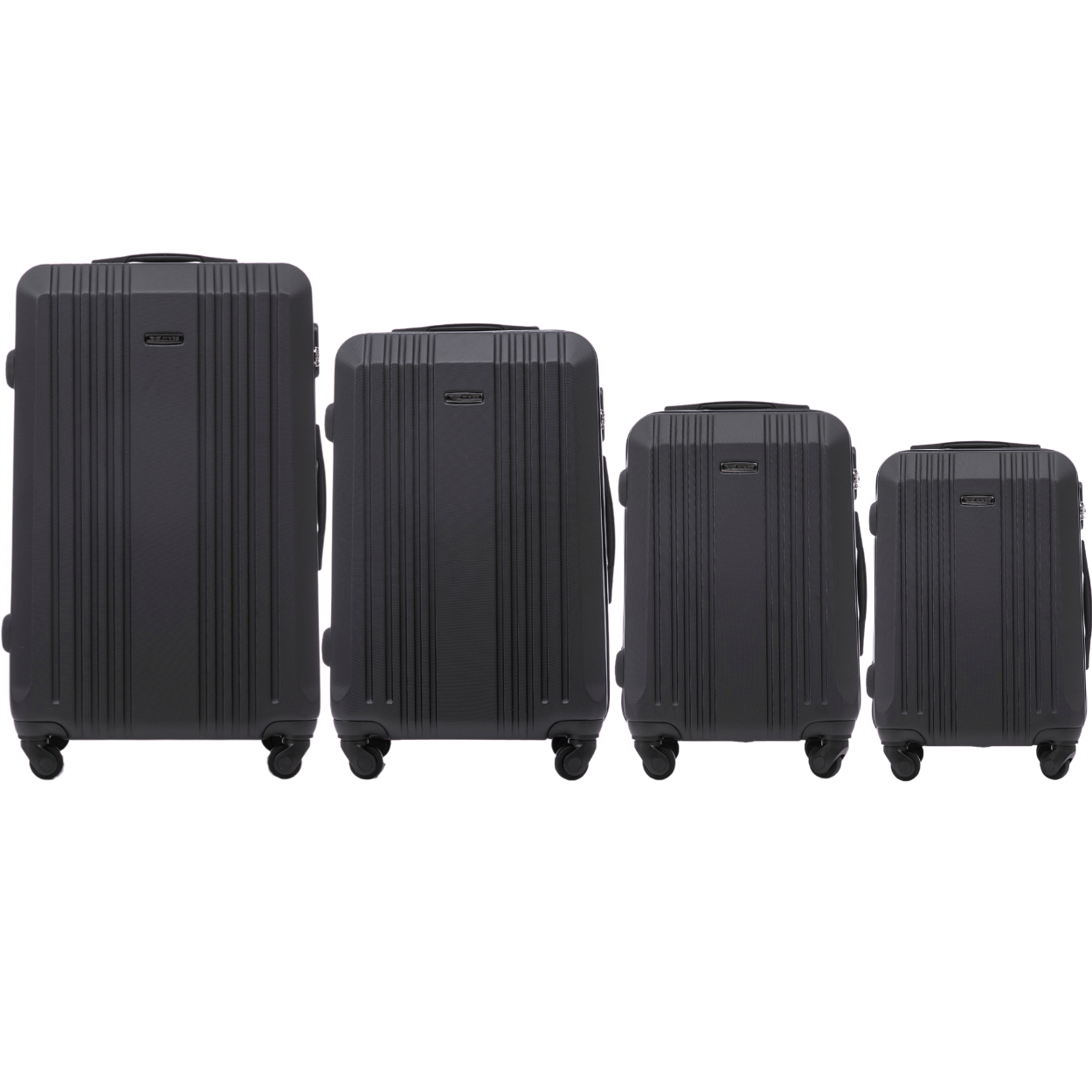 Komplet 4 walizek Wings KESTREL BLACK