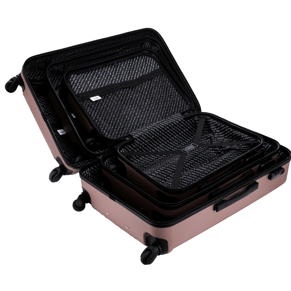 Walizka średnia Wings 24" HARRIER Rose gold HARRIER COLLECTION