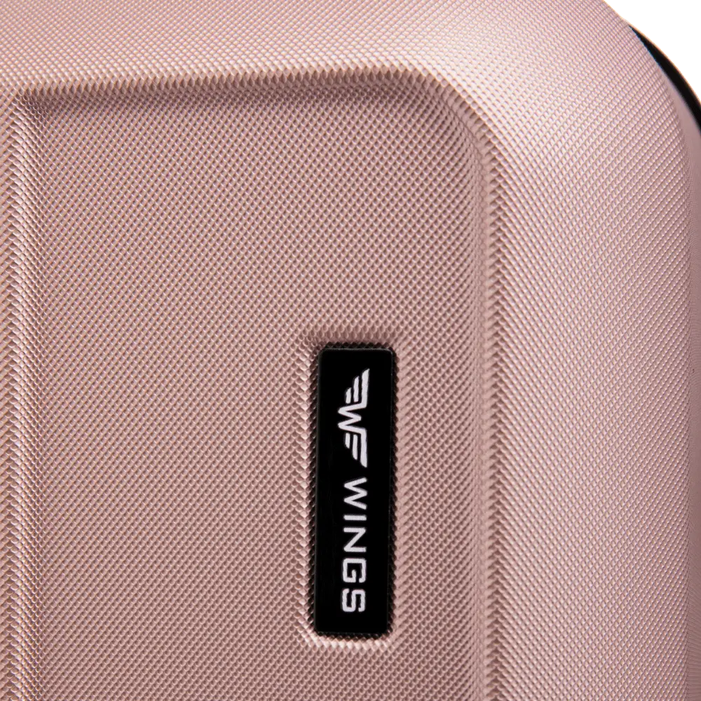 Zestaw 4 walizek WINGS HARRIER S M L + kuferek ROSE GOLD HARRIER COLLECTION