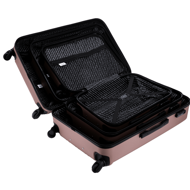 Komplet 3 walizek Wings HARRIER  ROSE GOLD