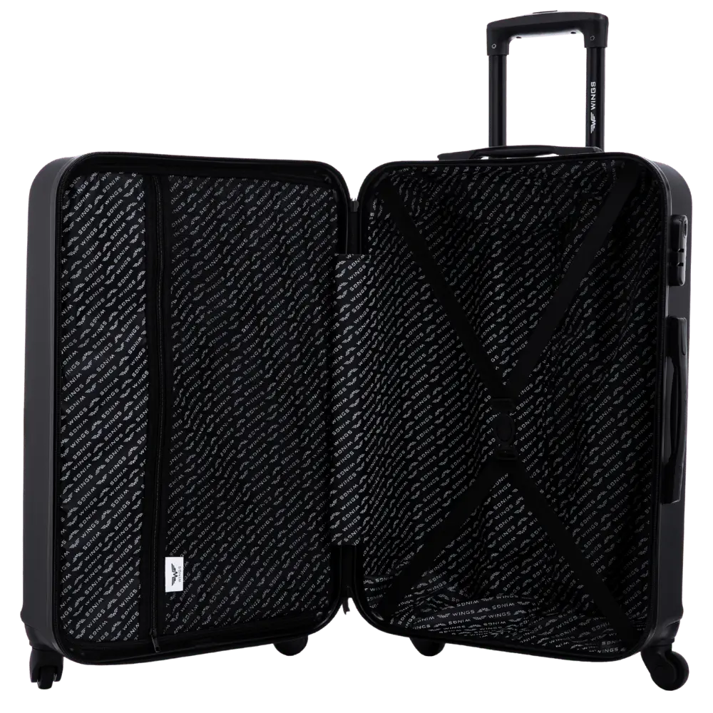 Komplet 3 walizek Wings HARRIER BLACK HARRIER COLLECTION