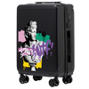 Walizka kabinowa Wings ABS+ 20" Customized BLACK ZEUS