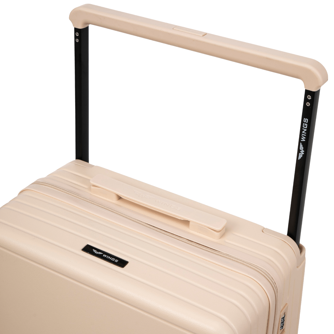 Walizka kabinowa Wings x TUSE Customized 20" GIRL  DIRTY WHITE