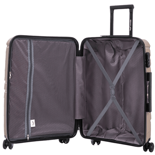 Walizka kabinowa Wings PHOENIX 2.0 polipropylen 20" CHAMPAGNE