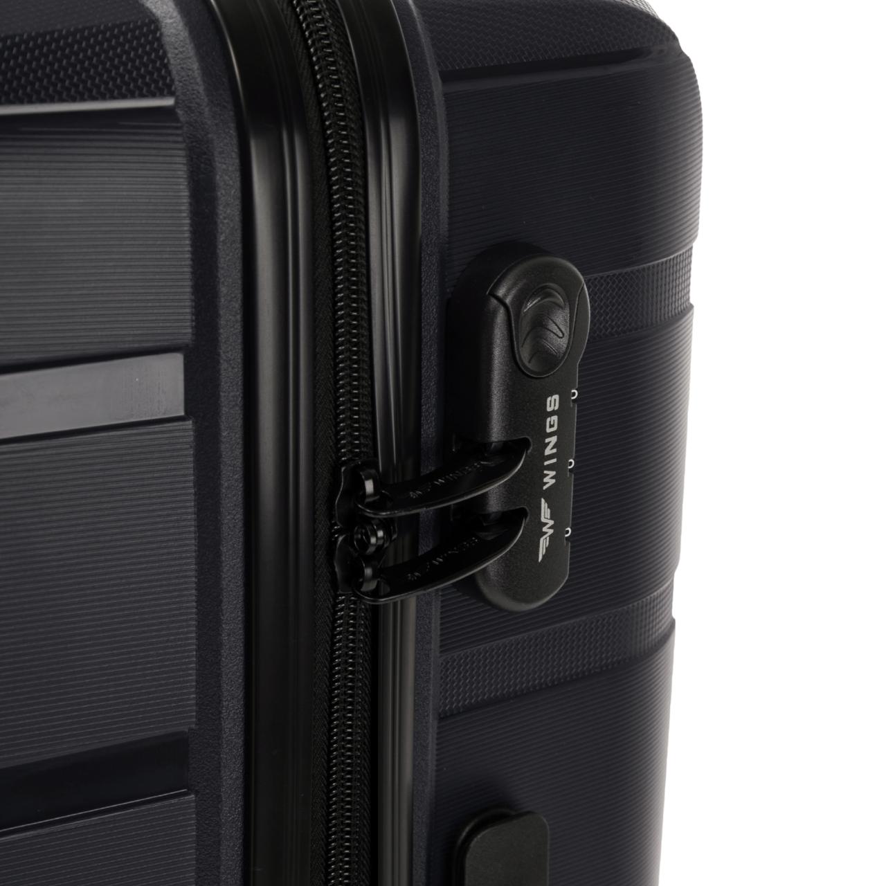 Walizka duża Wings HAWFINCH 3.0 polipropylen 28" BLACK