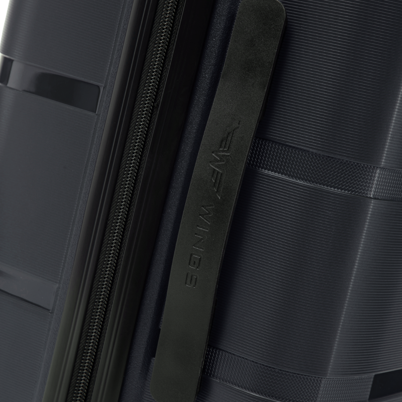 Komplet 3 walizek Wings HAWFINCH 3.0 polipropylen BLACK