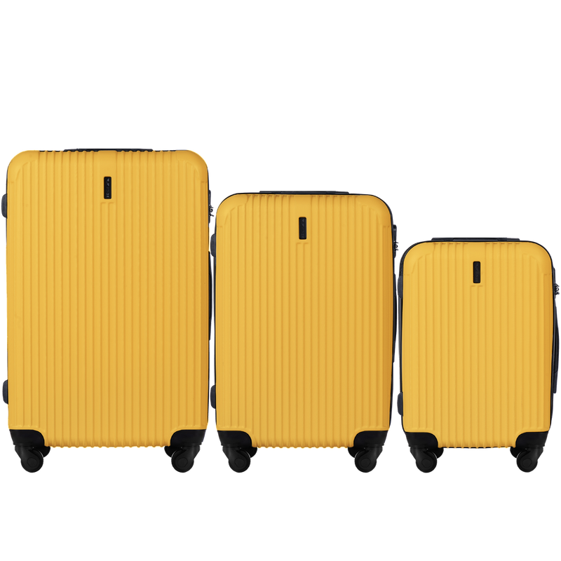 ZESTAW 3 WALIZEK WINGS EGRET 2.0 YELLOW