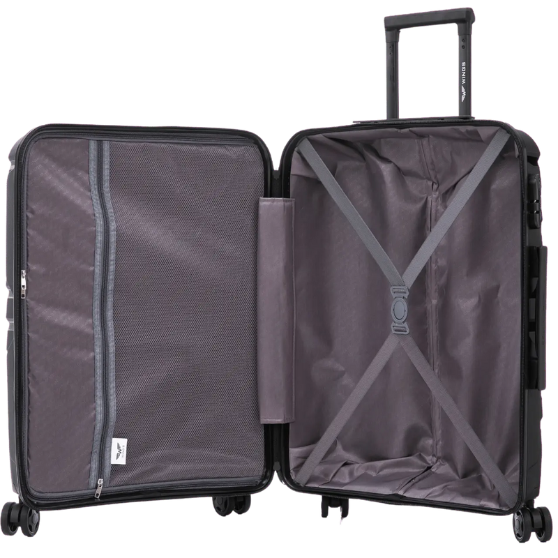 Zestaw 3 walizek Wings PHOENIX 2.0 polipropylen BURGUNDY