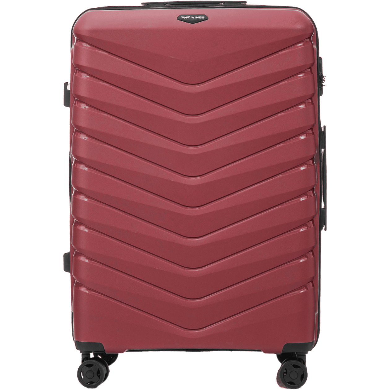 Walizka duża Wings PHOENIX 2.0 polipropylen 28" BURGUNDY PHOENIX COLLECTION