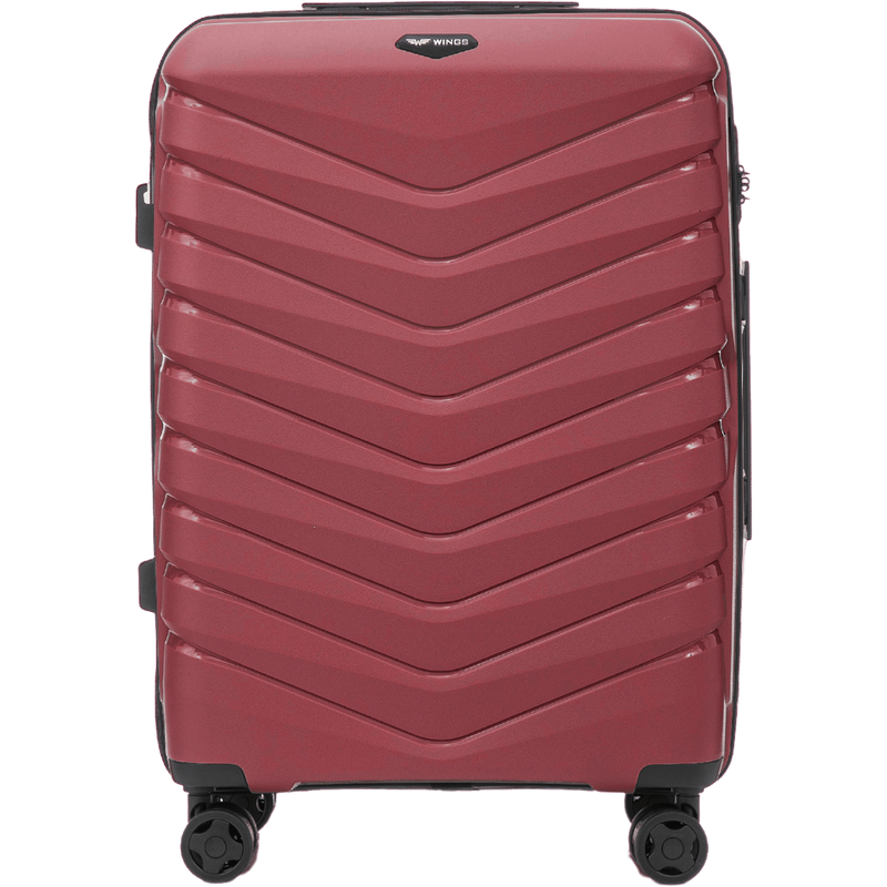 Walizka średnia Wings PHOENIX 2.0 polipropylen 24" BURGUNDY