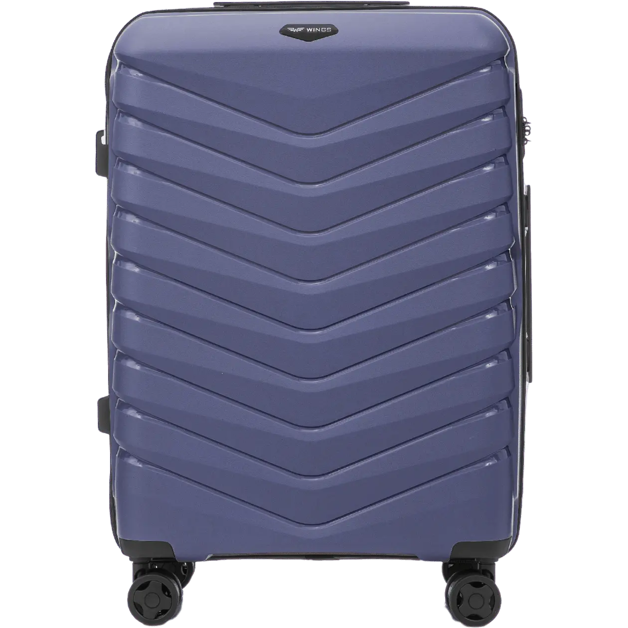 Walizka średnia Wings PHOENIX 2.0 polipropylen 24" BLUE PHOENIX COLLECTION