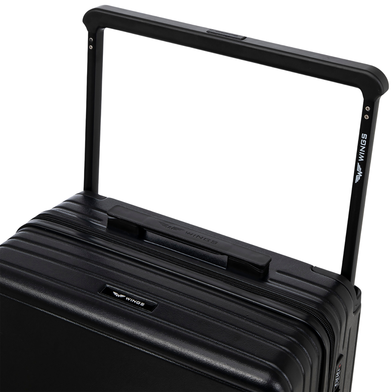 Walizka średnia Wings x Jagiellonia 24"BLACK WINGS x JAGIELLONIA