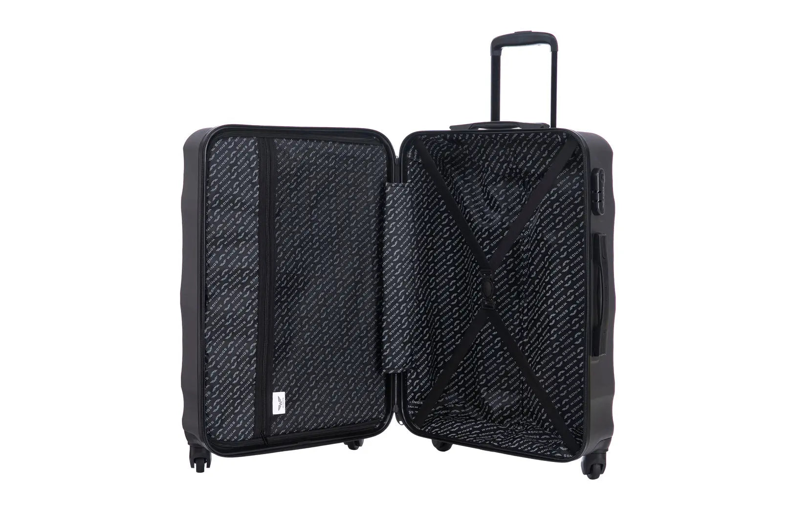 Walizka KABINOWA WINGS ABS+ VULTURE 20" Dark Grey VULTURE COLLECTION