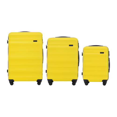 Komplet 3 WALIZEK Wings ABS+ VULTURE Yellow