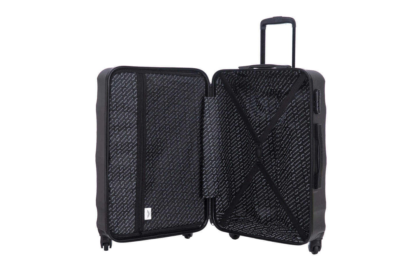 Komplet 3 WALIZEK Wings ABS+ VULTURE Dark Grey VULTURE COLLECTION
