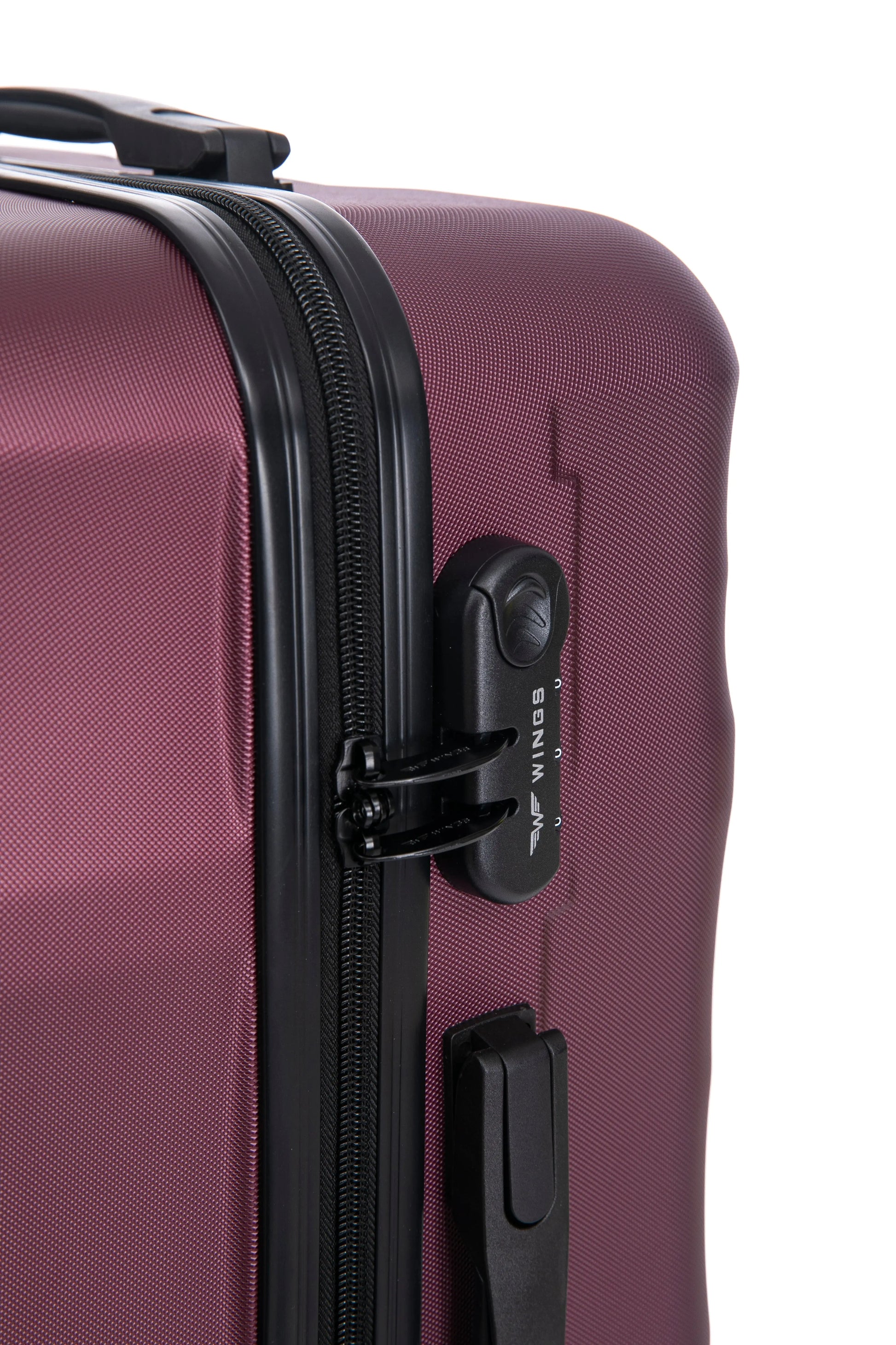 Komplet 3 WALIZEK Wings ABS+ VULTURE Burgundy VULTURE COLLECTION
