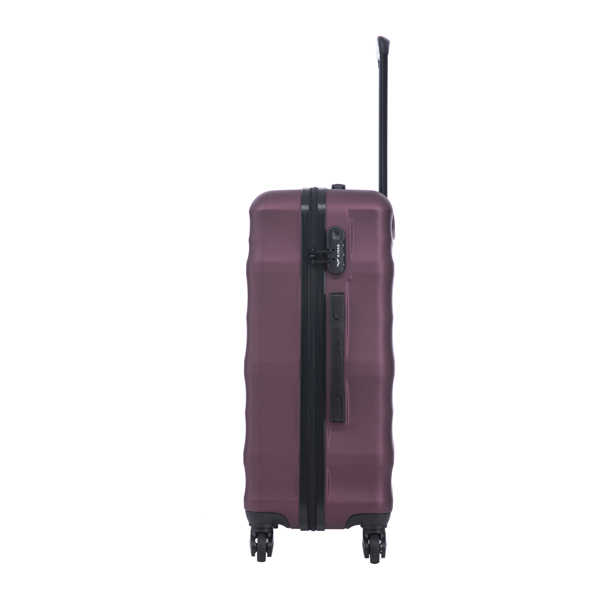Walizka ŚREDNIA WINGS ABS+ VULTURE 24" Burgundy VULTURE COLLECTION