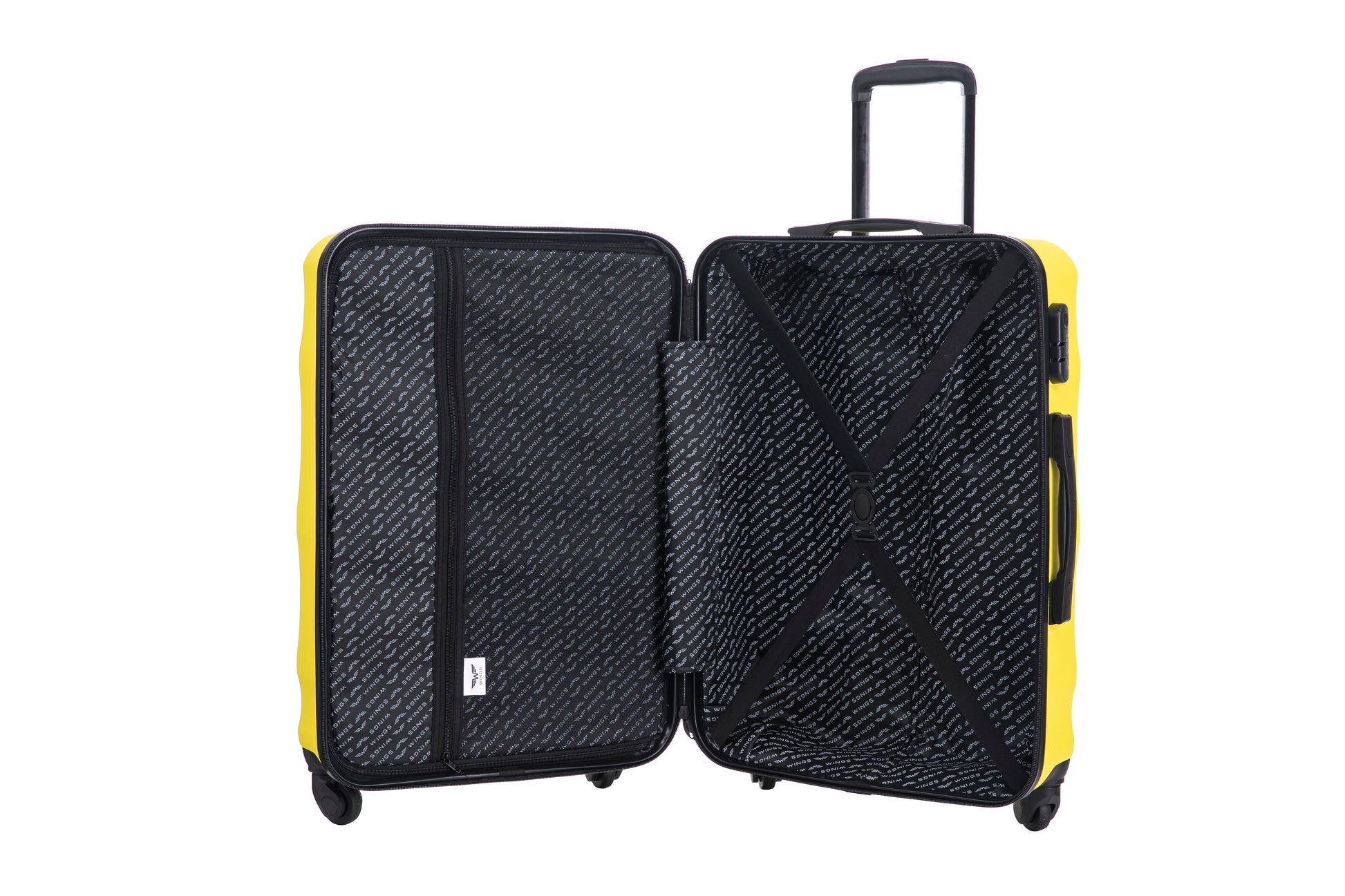 Walizka DUŻA WINGS ABS+ VULTURE 28" Yellow