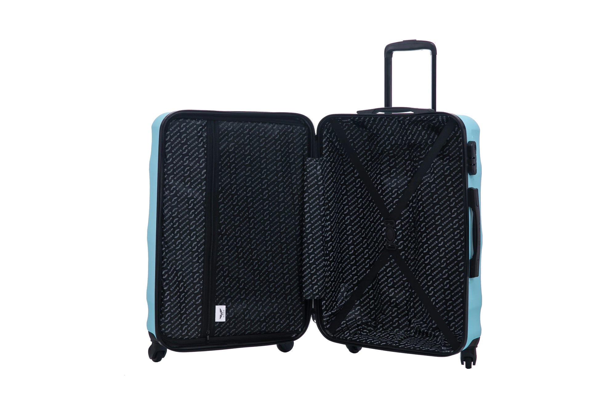 Walizka DUŻA WINGS ABS+ VULTURE 28" Light Blue VULTURE COLLECTION